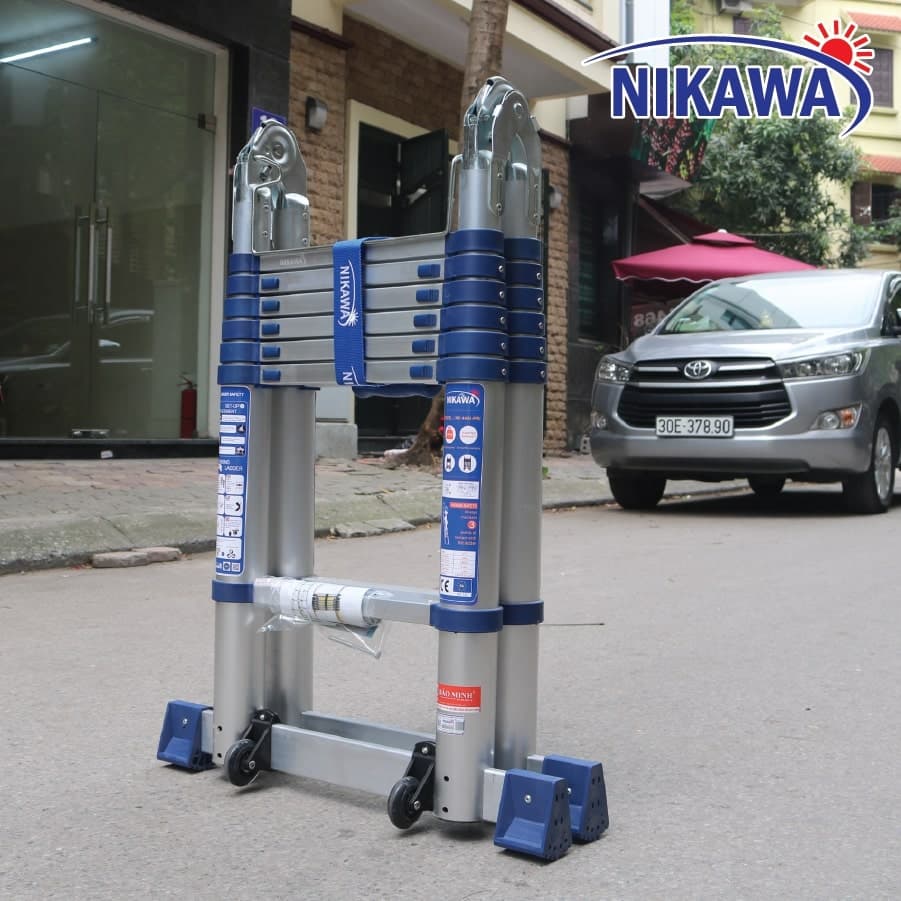 Thang nhôm rút đôi Nikawa NK-44AI PRI cải tiến