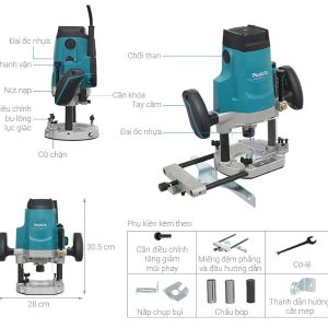 Máy phay Makita M3600B (12mm)