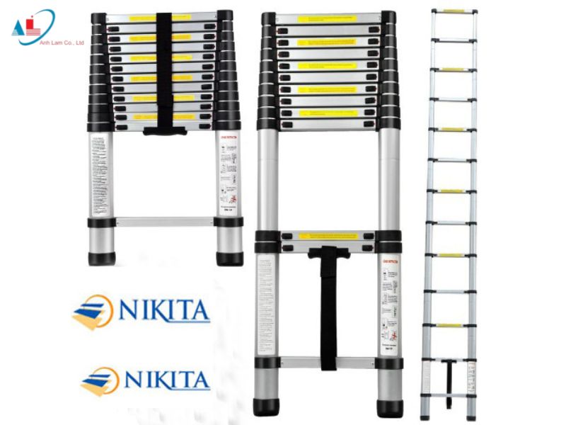 Thang nhôm rút đơn Nikita KNR-54 5.4m