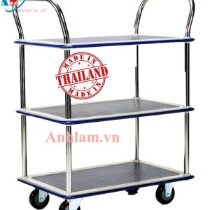 Xe đẩy hàng 3 tầng tay đẩy 2 chiều SUMO Thái Lan HL-130D