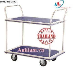 Xe đẩy hàng 2 tầng tay đẩy 2 chiều Sumo HB-220D